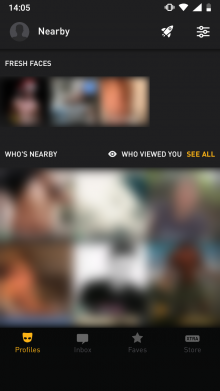 What is grindr fresh faces