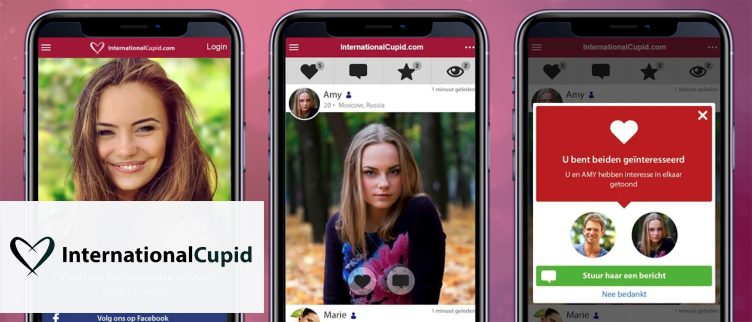 Screenshots InternationalCupid app