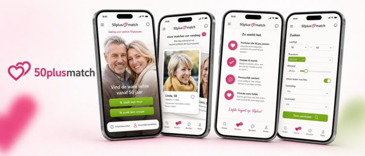 Screenshots 50plusmatch app