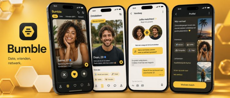 Screenshots Bumble app