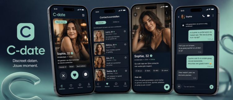 Screenshots C-date app