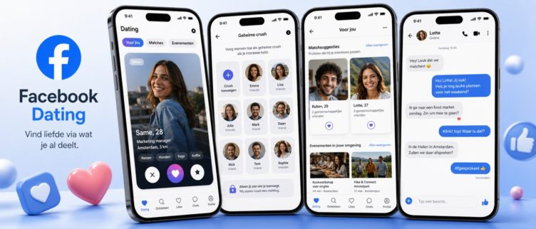 Screenshots Facebook Dating app