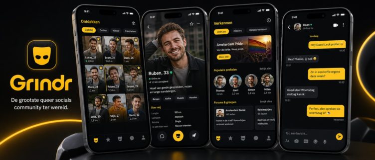 Screenshots Grindr app