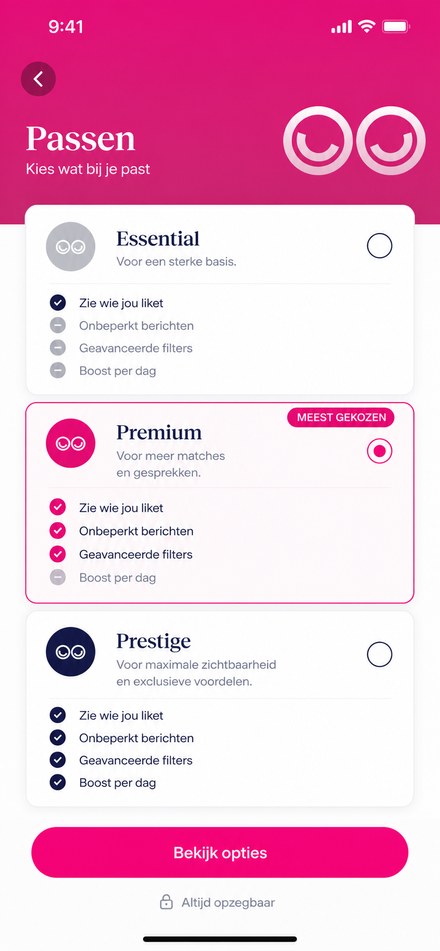 Lexa premium passen vergelijken