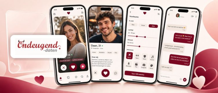 Screenshots Ondeugend-daten app