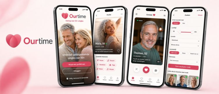 Screenshots Ourtime app